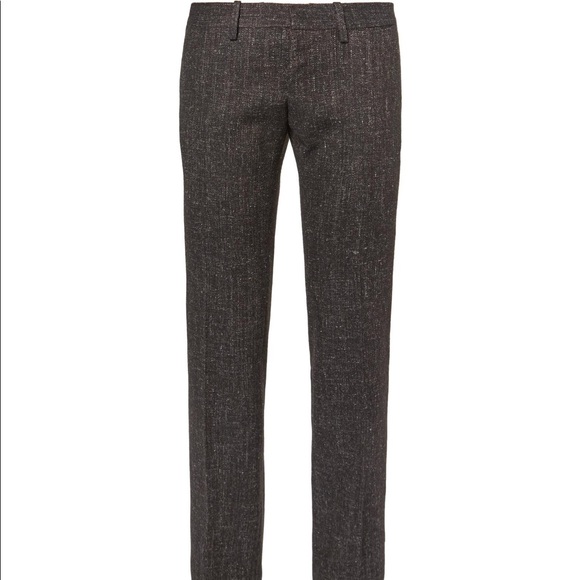 BALENCIAGA - Wool Tweed Trousers - Picture 2 of 7